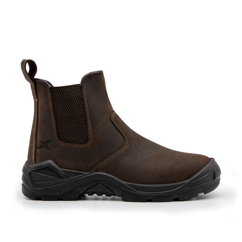 Mens 'Xpert' Tempest 2 Non-Safety Dealer Boots Brown