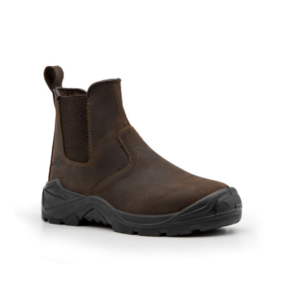 Mens 'Xpert' Tempest 2 Non-Safety Dealer Boots Brown
