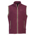 Mens 'Scotland' Fleece  Burgundy