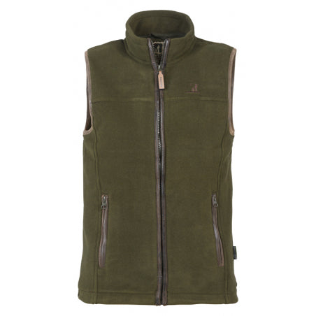 Kids 'Scotland' Fleece Gillet - Green