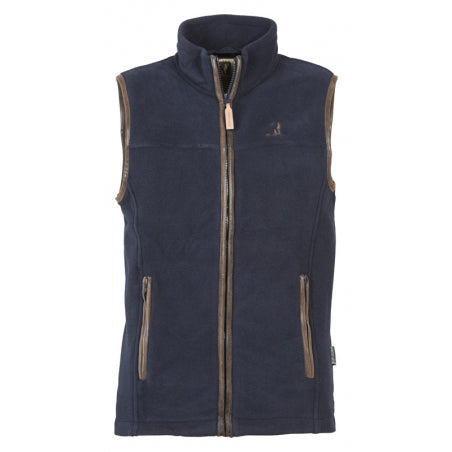 Kids 'Scotland' Fleece Gillet - Blue